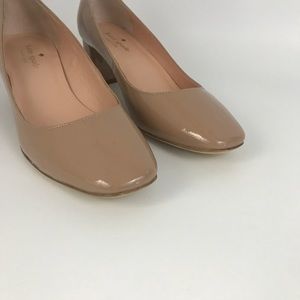 kate spade | Shoes | Kate Spade Dolores Nude Patent Leather Pumps 75